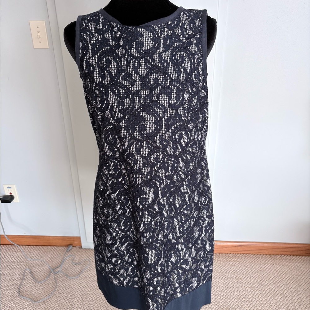 Brooks Brothers Navy and White Checkered Dress - Picture 2 of 7